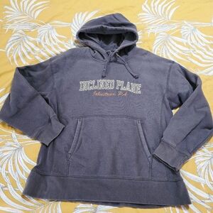 Vintage Johnstown Inclined Plane Grey Hooded Sweatshirt Hoodie